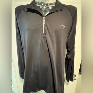 Callaway Black Long Sleeve Quarter-Zip